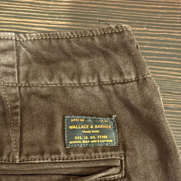 J. Crew Wallace & Barnes Selvedge Officer Chino Pant 31W/32L - Picture 3 of 3